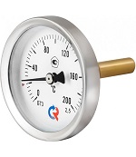 Биметаллический термометр БТ-31.211 (осевой) РОСМА