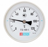 Термометр биметаллический из нержавеющей стали ТБ-3 (осевой) МЕТЕР