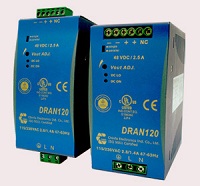 Блоки питания DRAN120 (12В, 24В, 48В) 120Вт
